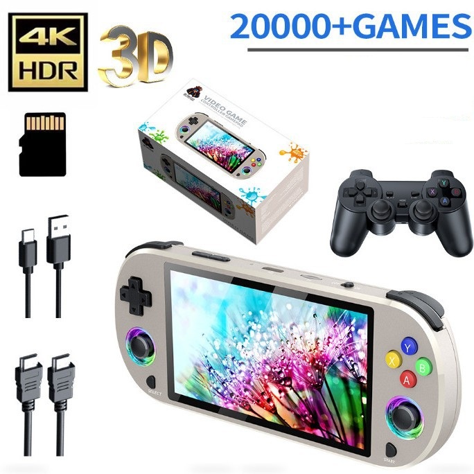 Gaming Console Uk - M22PRO Retro Handheld Game Console 128GB