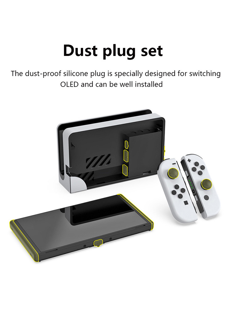 14 PCS/Set Dust Plug Silicone  - Nintendo Console Switch Oled 评论和价格