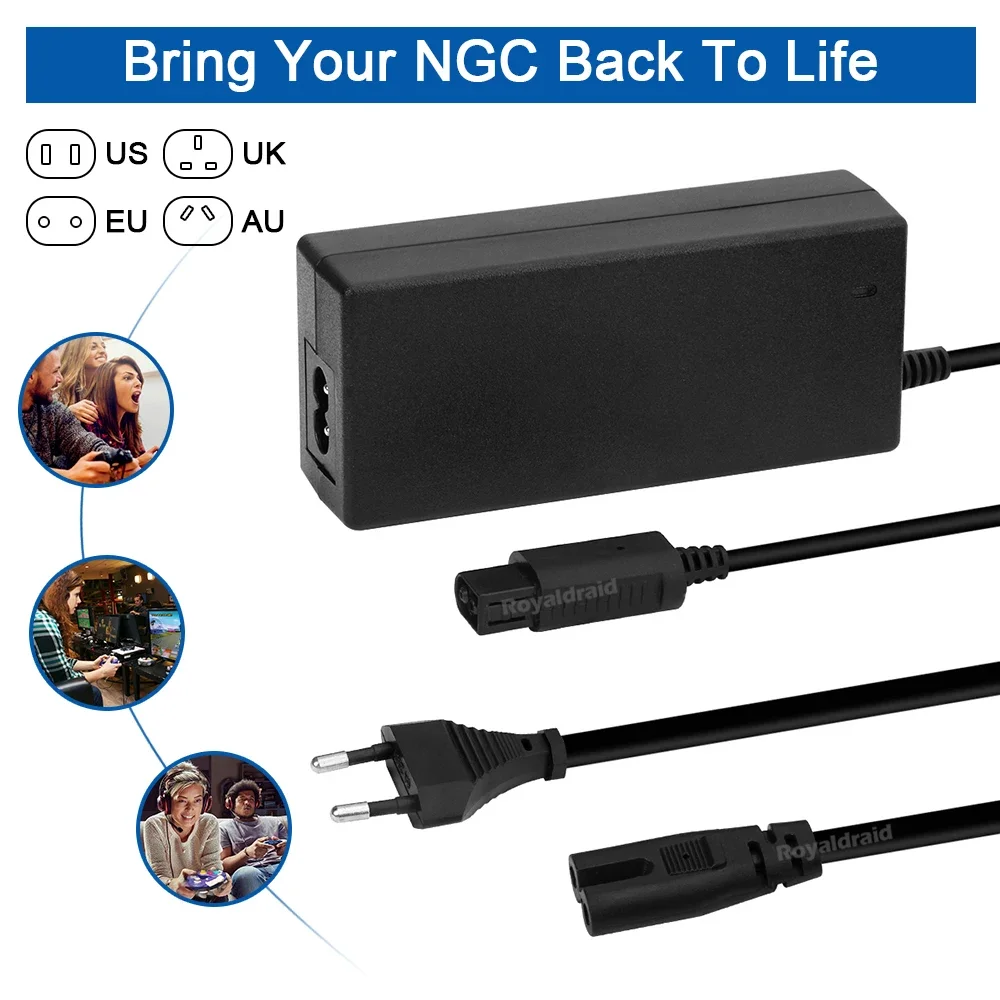 EU/US/UK/AU Plug AC Adapter Po - Gaming Console Uk 评论和价格