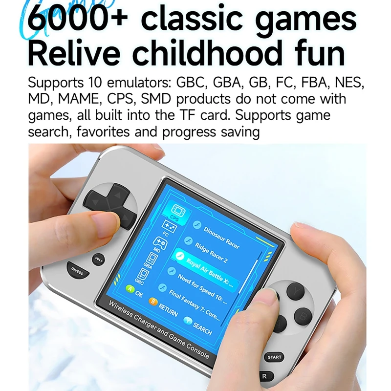6000 in 1 Open Source Handheld - Gaming Console Power Bank 评论和价格