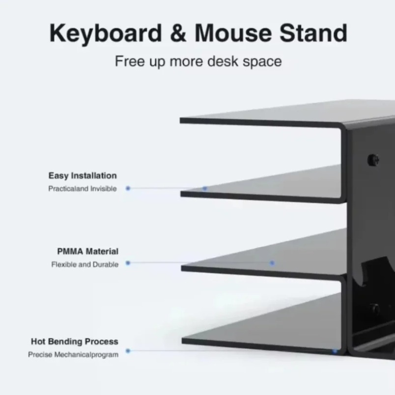 Keyboard Stand 3 Tier Acrylic  - Gaming Console With Keyboard 评论和价格