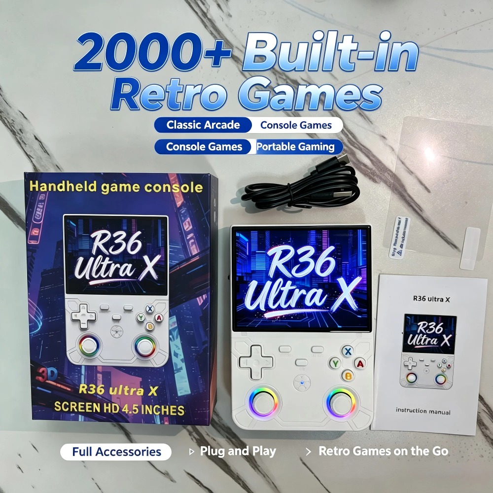 R36 Ultra X Retro Handheld Gam - Gaming Console R36 Ultra 评论和价格