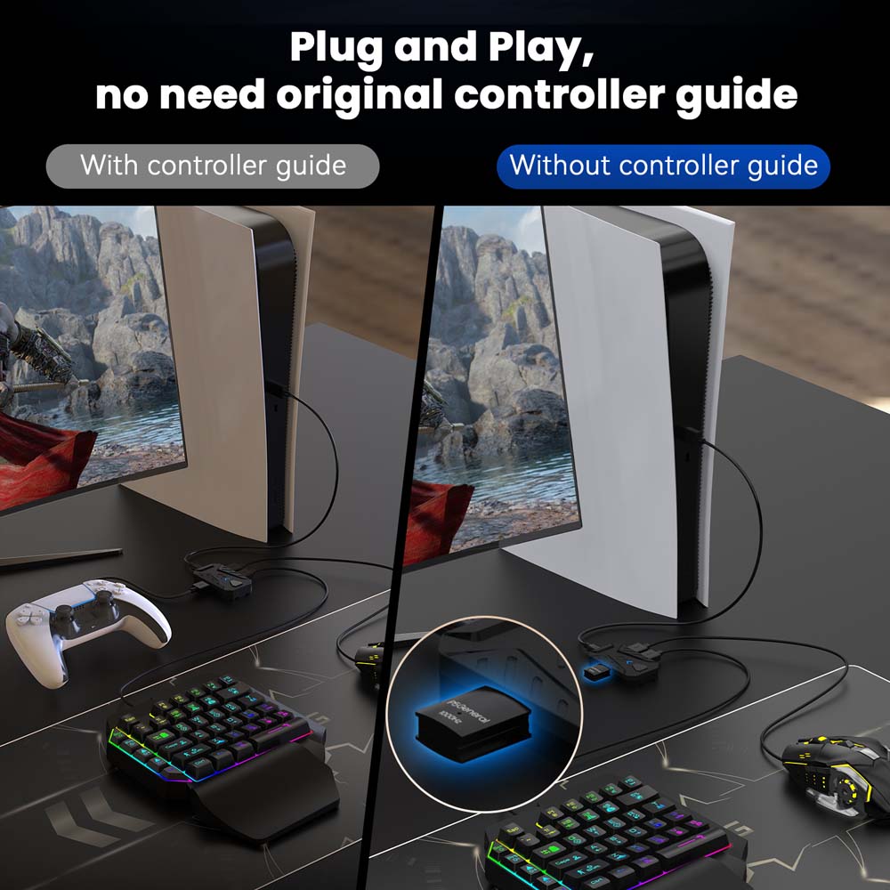 for PS5 Gaming Keyboard Mouse  - Gaming Console Latest 评论和价格