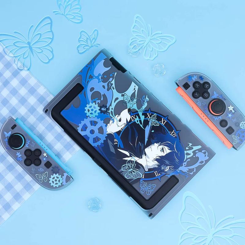 Hot Case Semi Transparent Pers - Nintendo Console Switch Oled 评论和价格