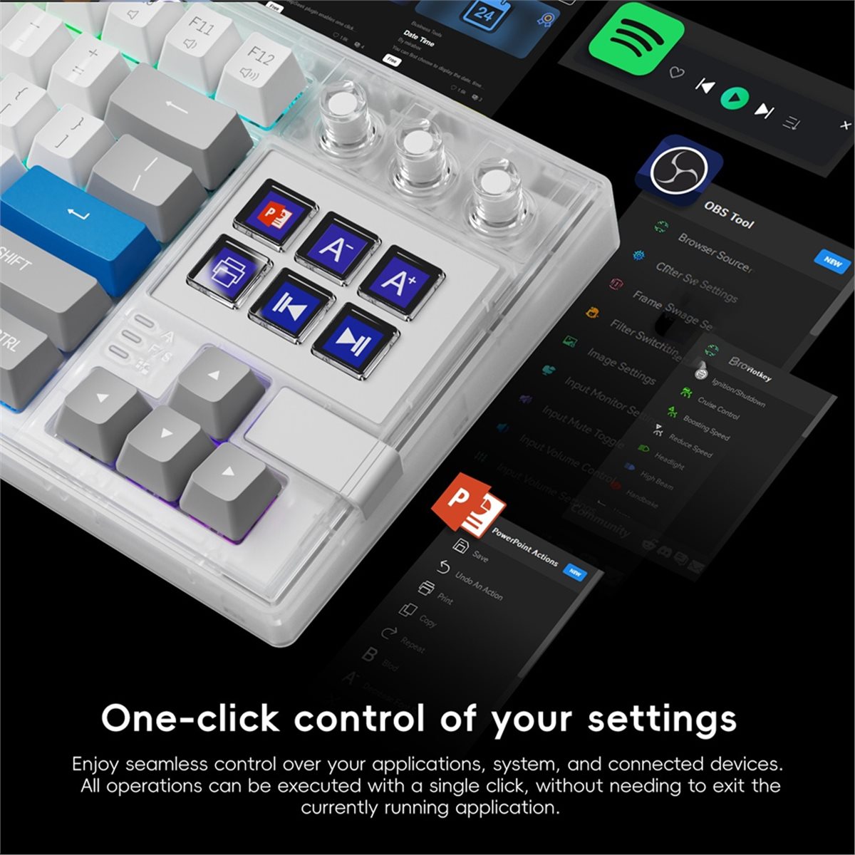 popop K1 Pro 6 LCD Visual Mech - Gaming Console With Keyboard 评论和价格