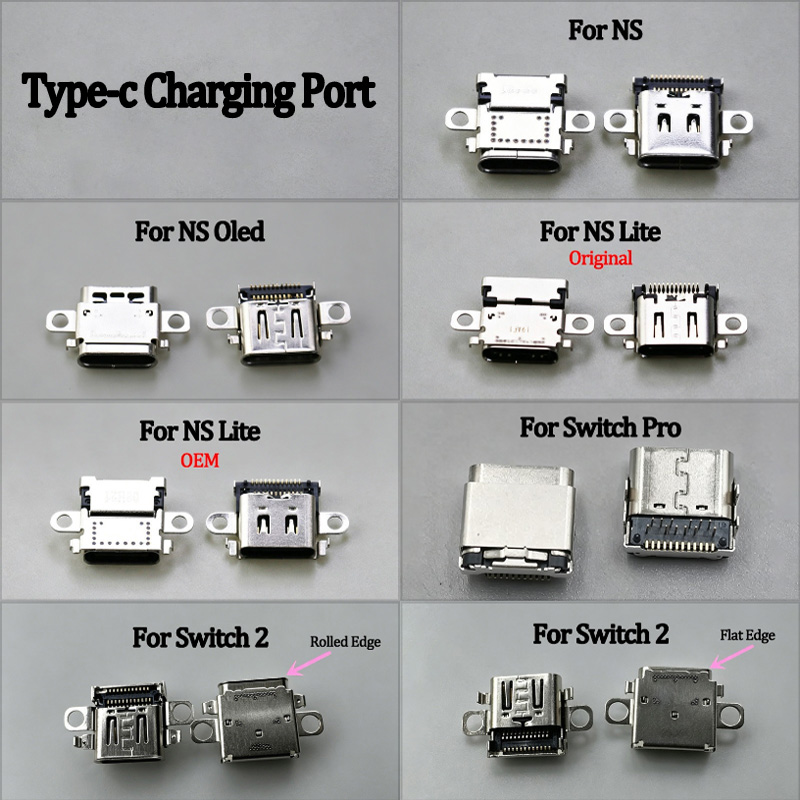 1PC Original USB Charging Port - Nintendo Console Switch Oled 评论和价格