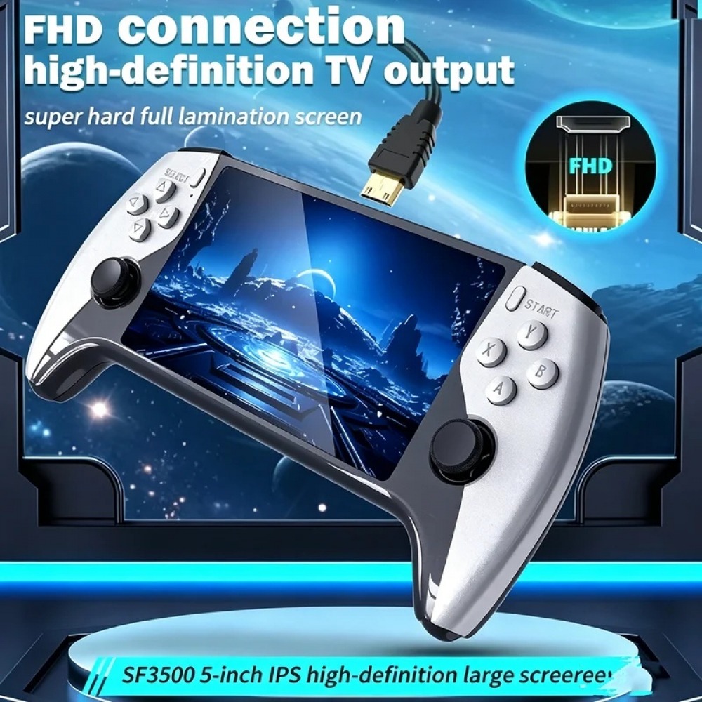 SF3500 5 inch Handheld Game Co - Gaming Console Latest 评论和价格
